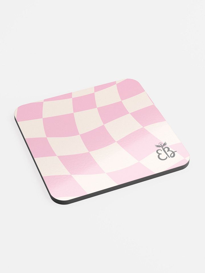 Preppy Area: Pink coaster product image (2)
