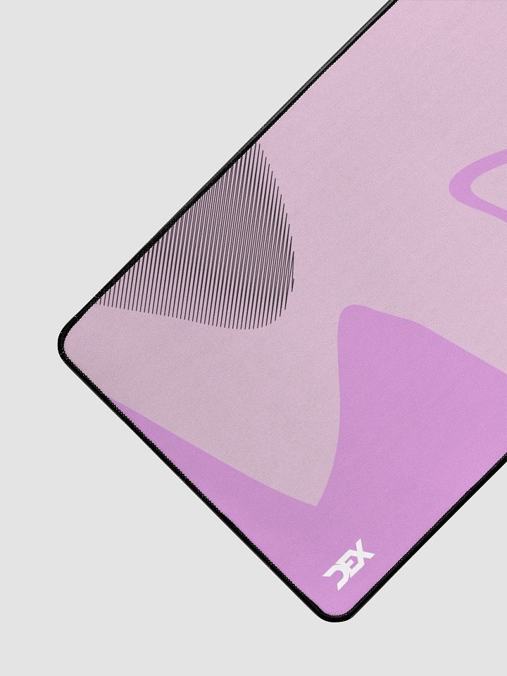 Liquid Abstract Desk Mat - "Mimi Pink" product image (2)