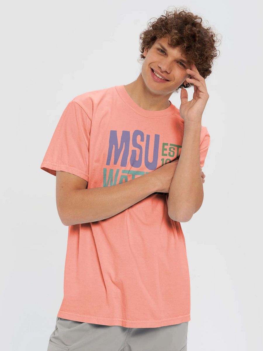 MSU Waterski Funky Tee product image (29)
