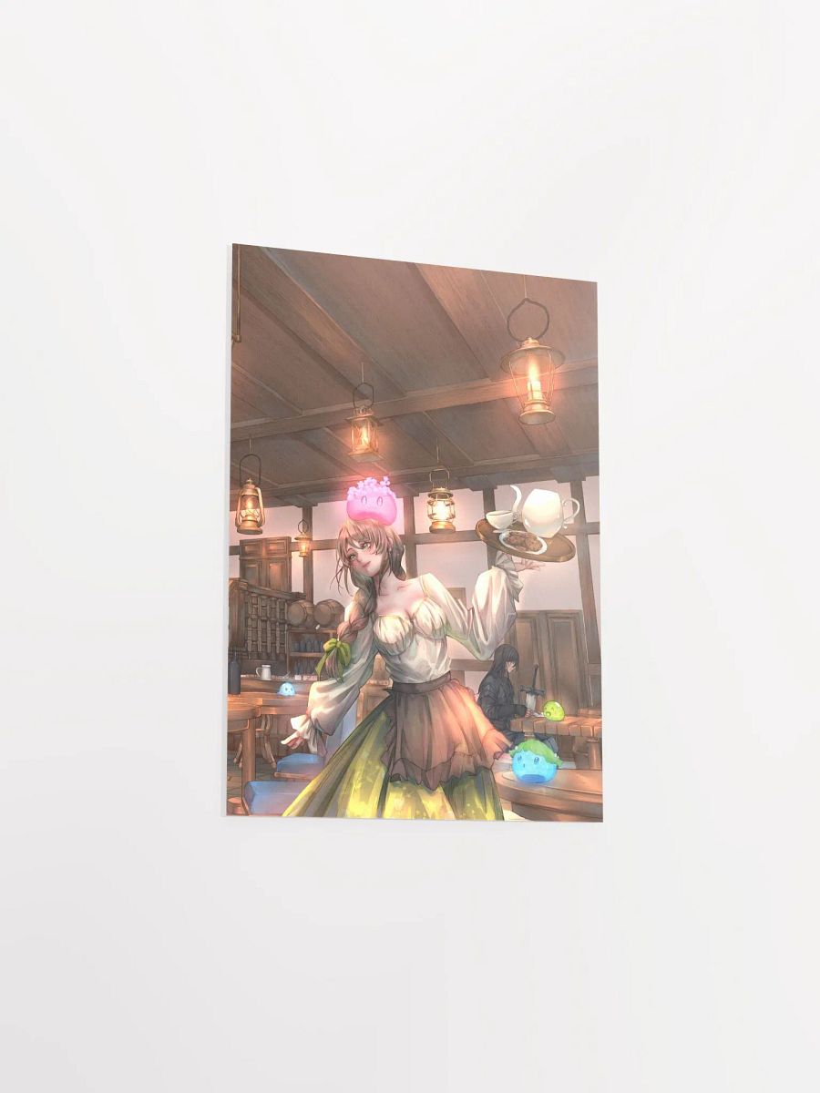 Slime Serenitea Cafe Art Print product image (3)