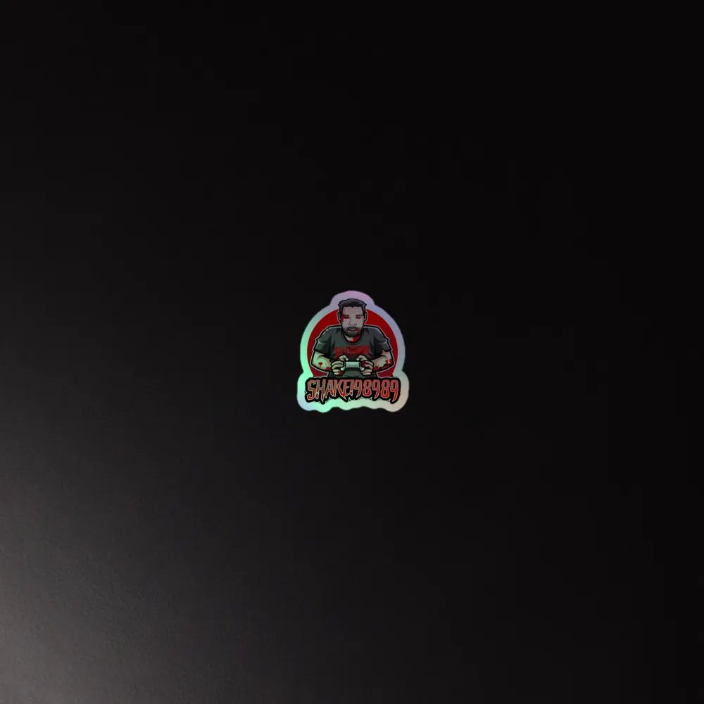 Gamer's Determination Holographic Sticker Set product image (4)