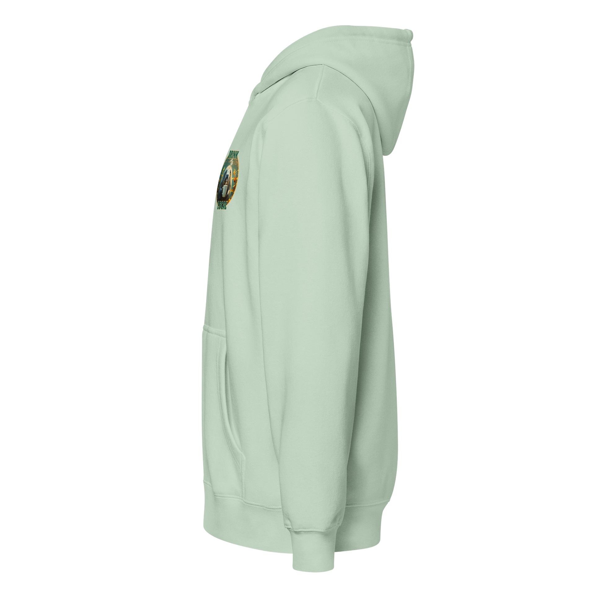 Drink Local (Coffee) Full Zip Hoodie product image (3)