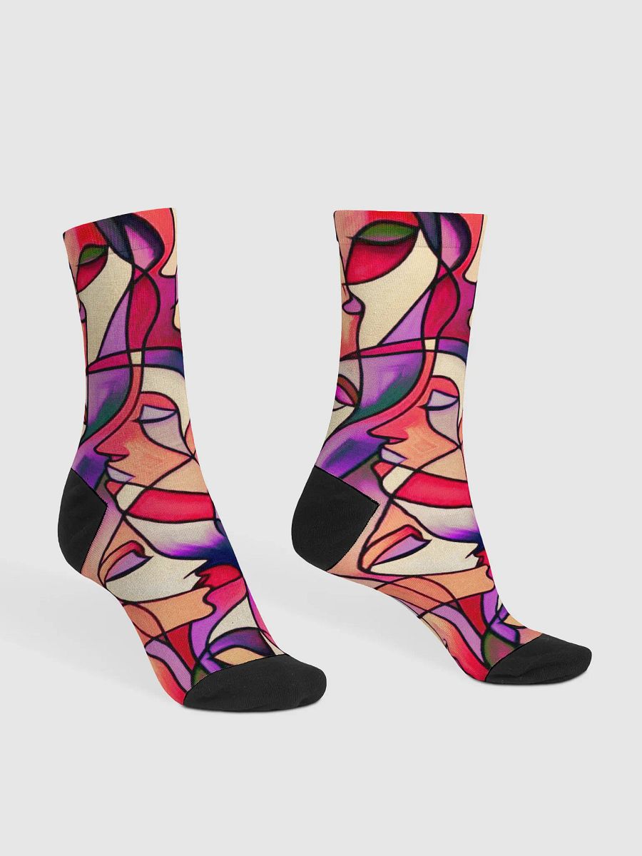 Womеns Faces Socks product image (3)