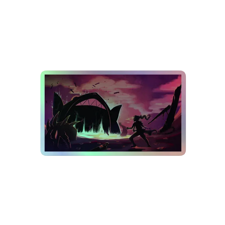 Attack On Longship Holo Sticker product image (2)