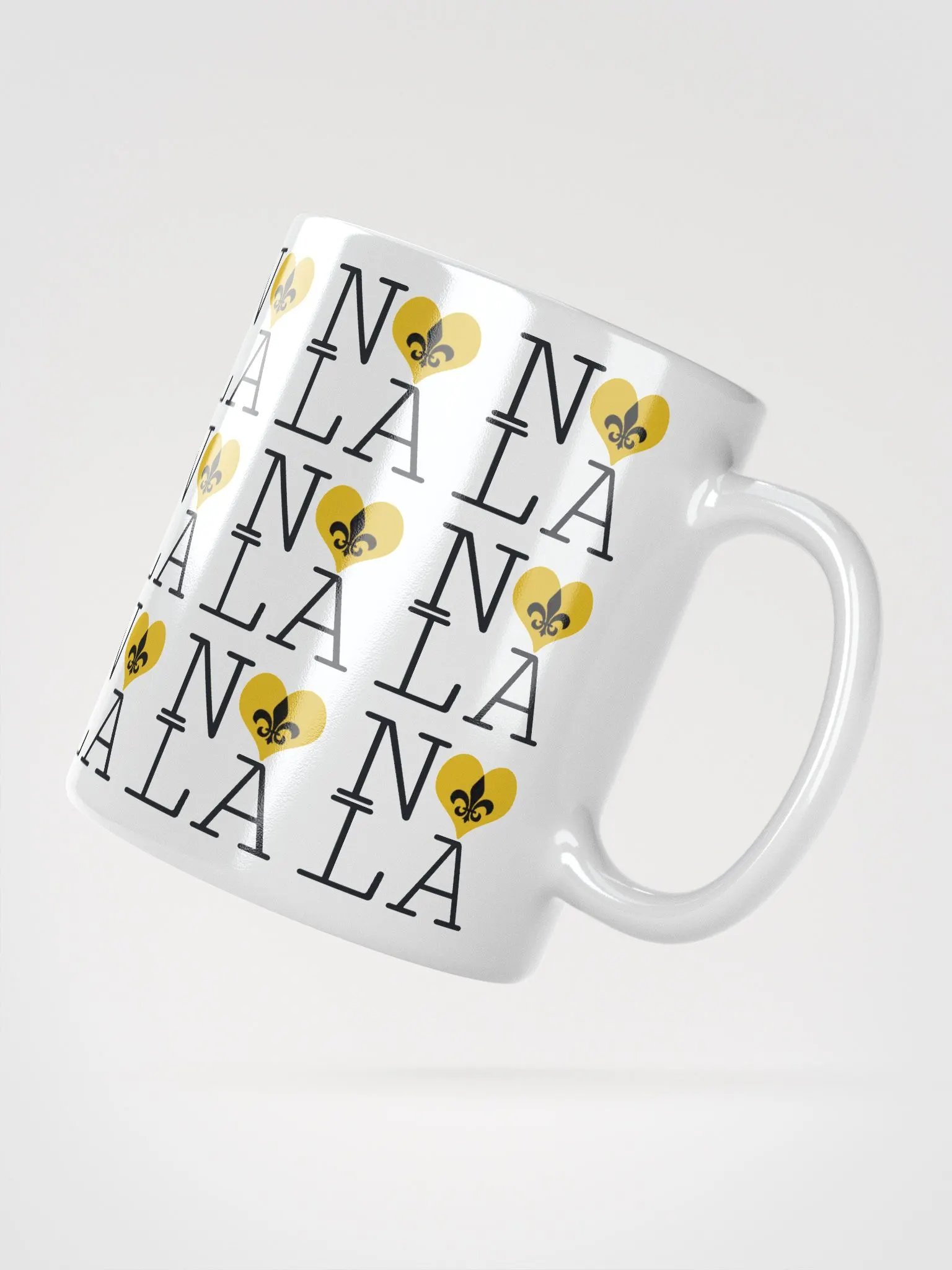 I LOVE NOLA **LEGACY MUG** (GOLD HEART FULL INFINITY) product image (6)