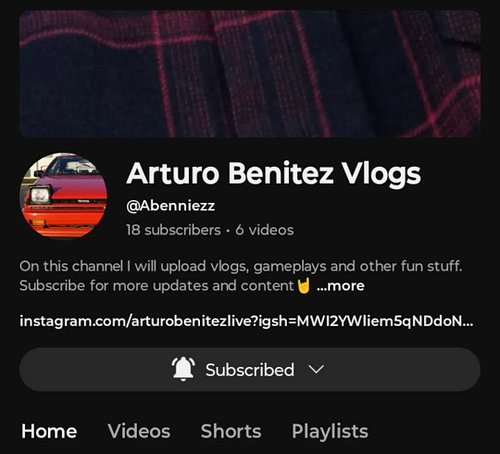 I recently started a YouTube channel dedicated to other projects outside of music 🔥💻.

You can subscribe here👇🏽
https://youtu...