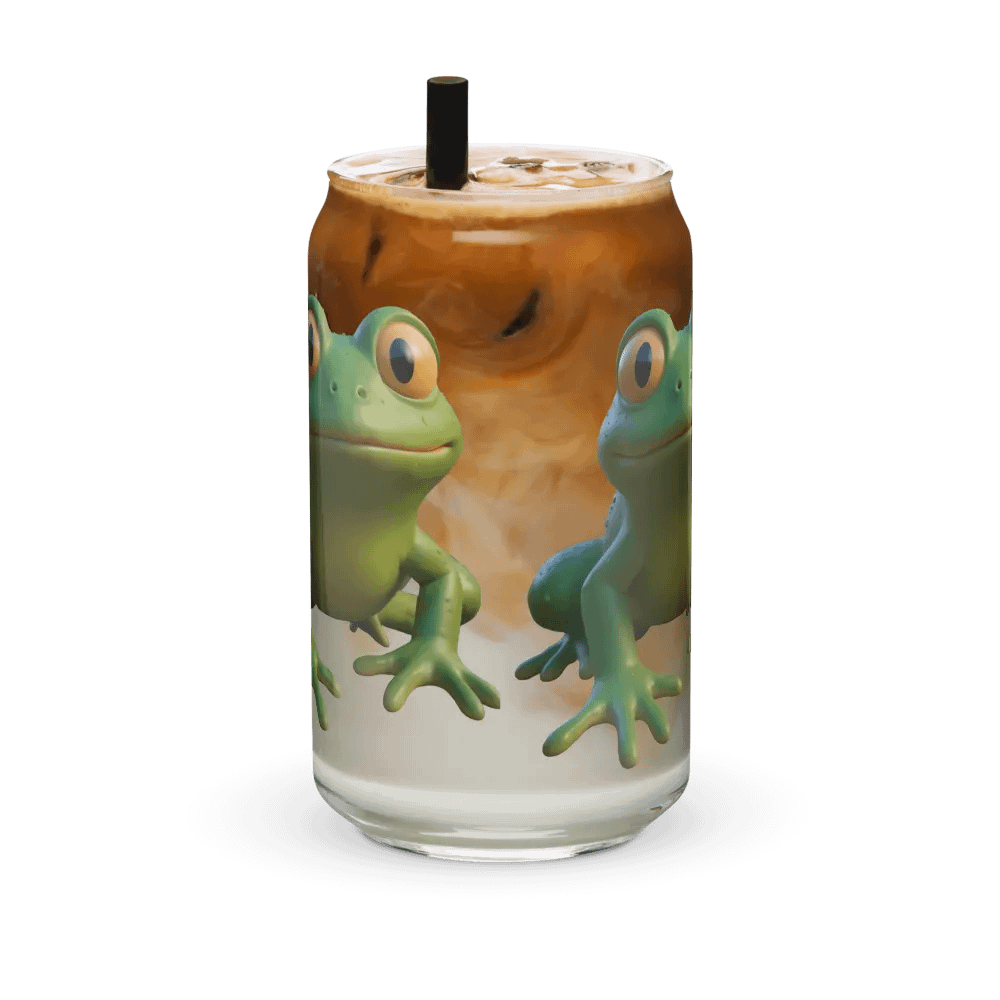 Frogtastic Can-Shaped Glass Set product image (41)