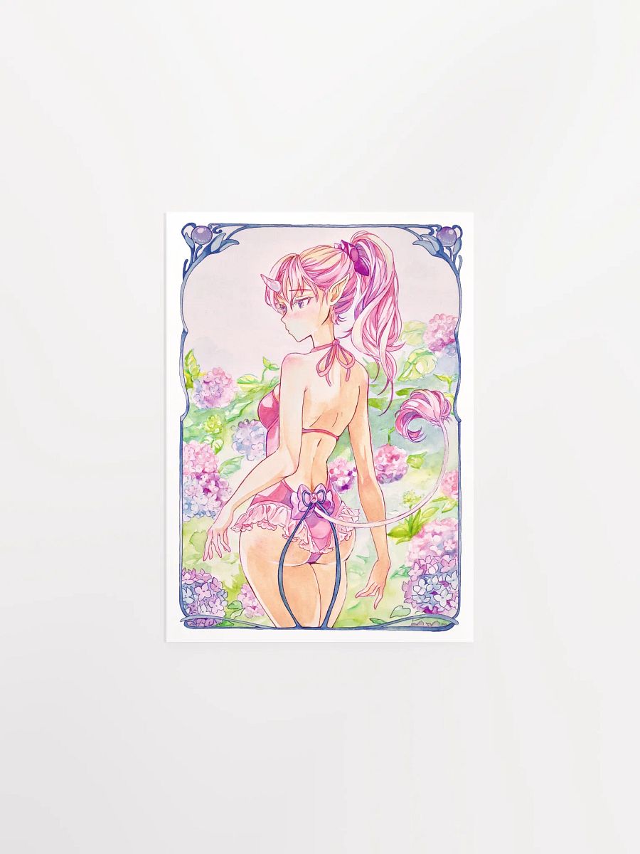 Unicorn Hydrangeas Print product image (1)