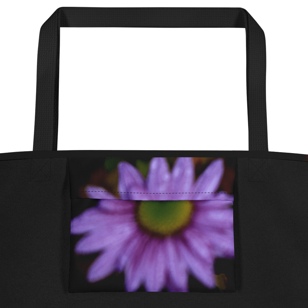 Große Tragetasche - Rosa Blüten mit Tautropfen product image (3)