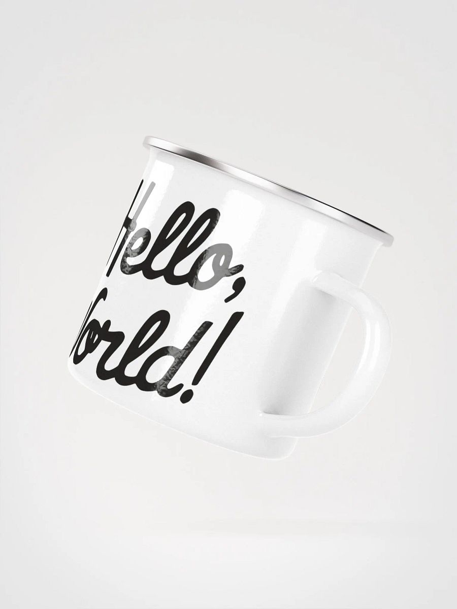Hello World! Enamel Mug: A Coder's First Cheers product image (3)