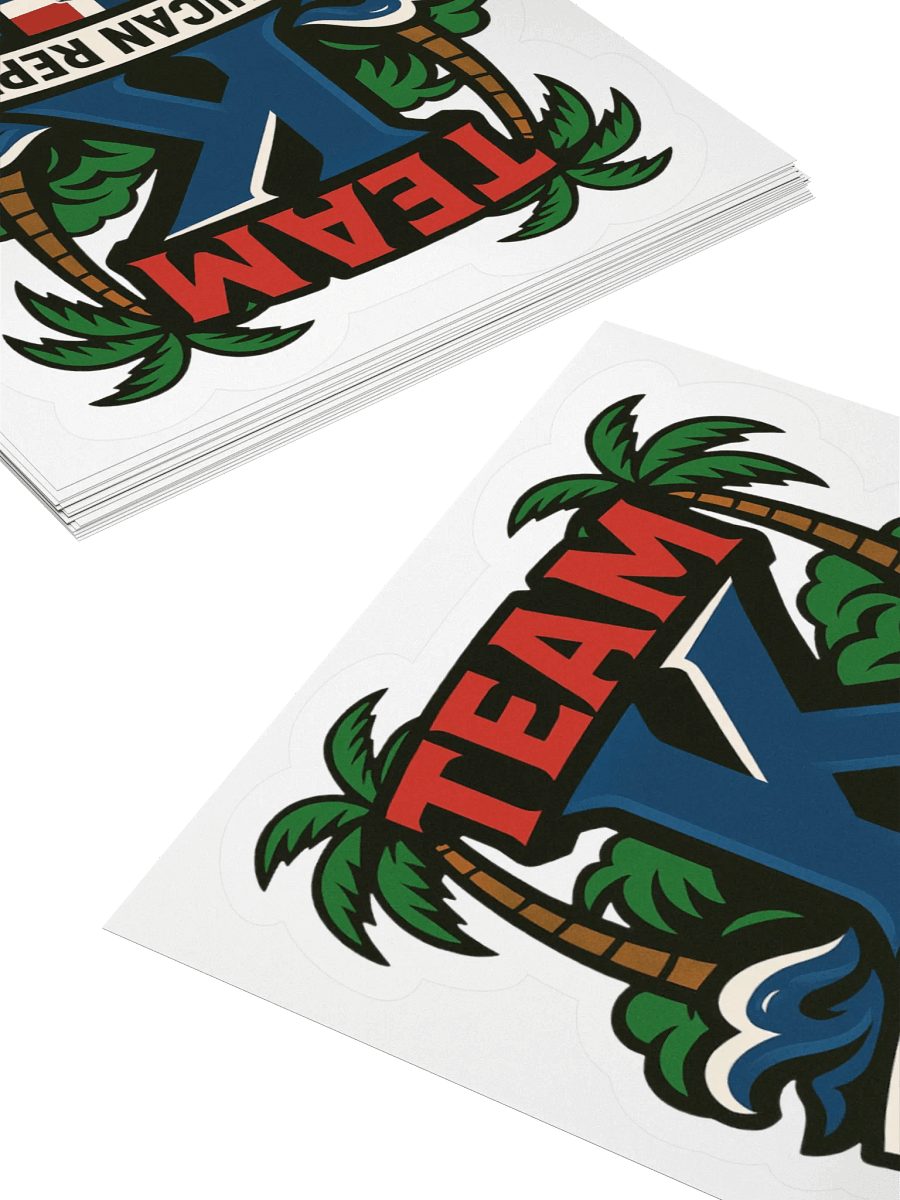 TEAM K Dominican Republic STICKERS product image (12)