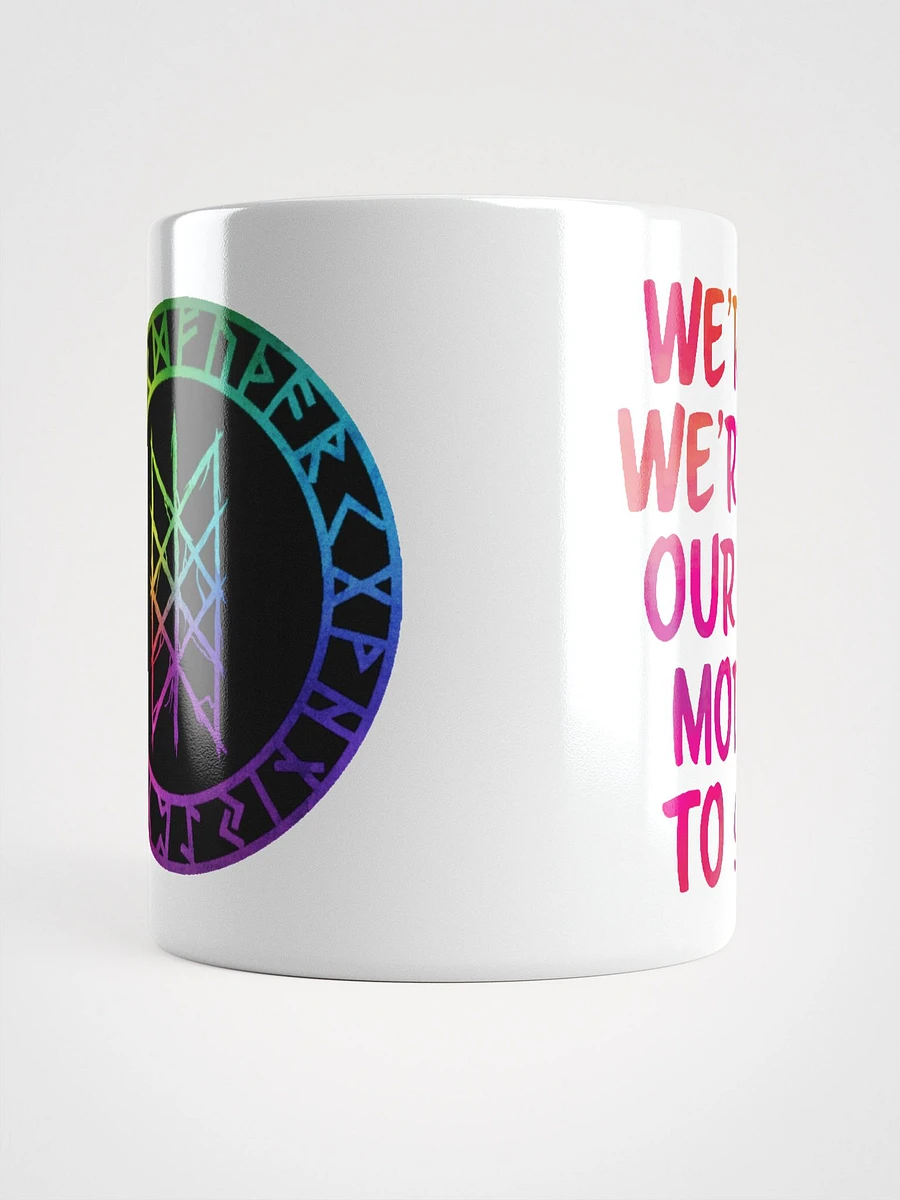 PRIDE Queer Battle Cry Glossy Mug product image (9)