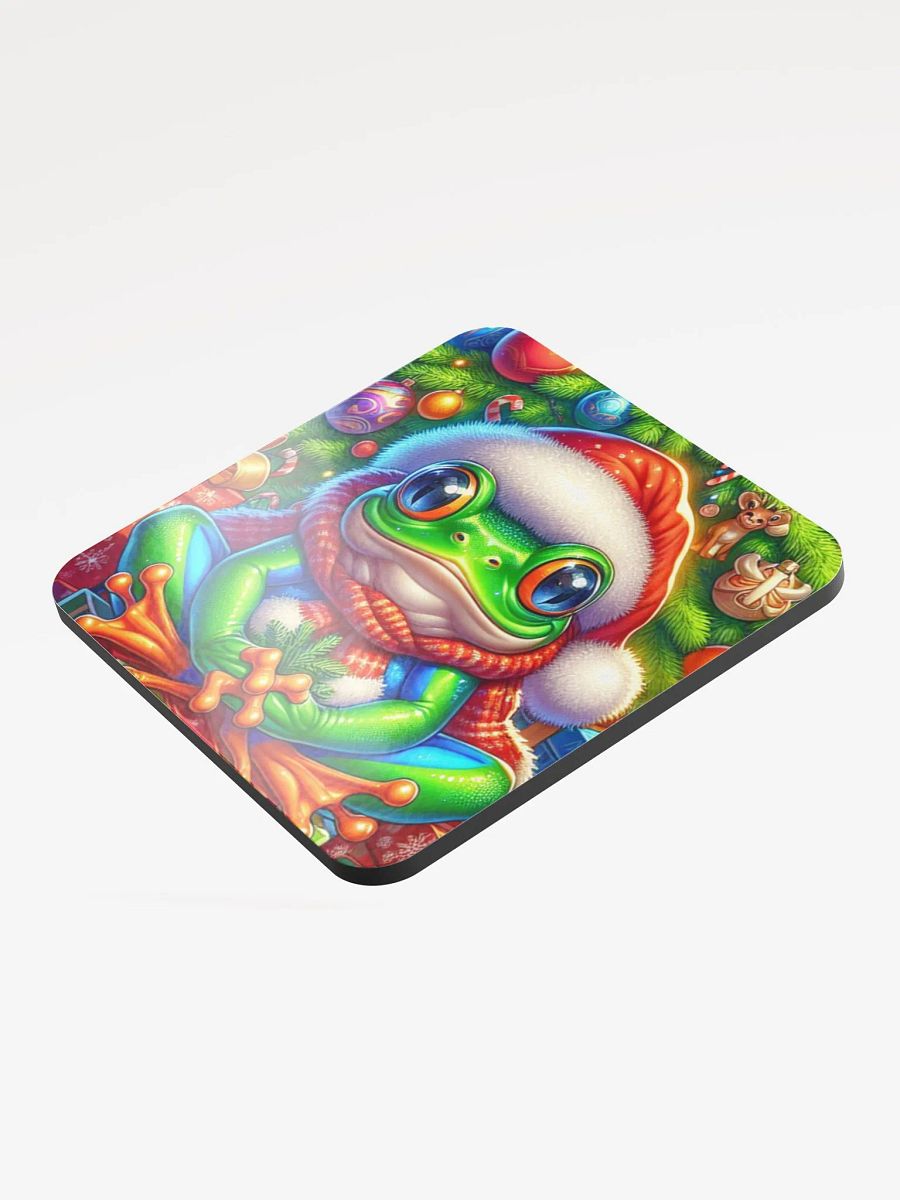 Cheerful Christmas Winter Frog Coaster product image (3)