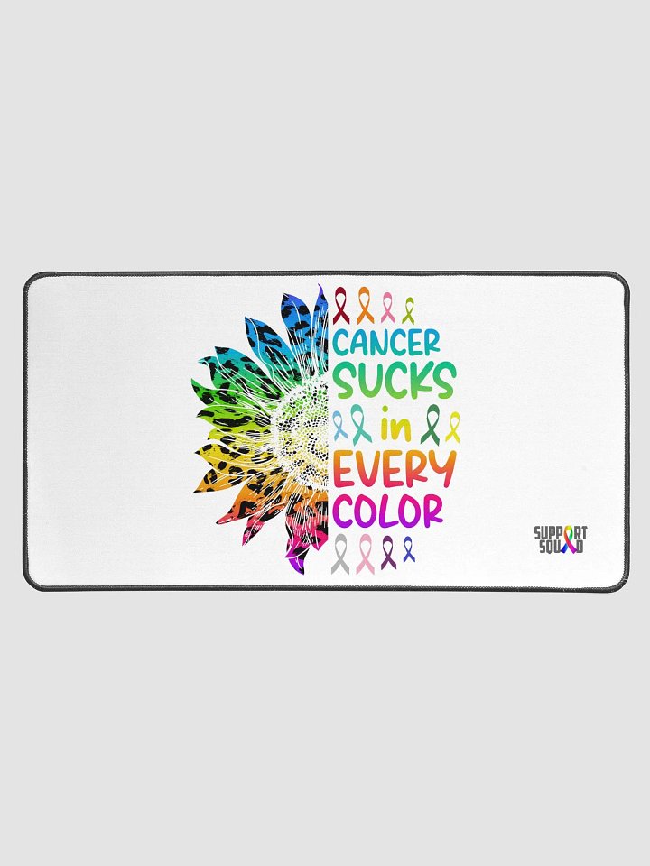 Rainbow Support Squad Desk Mat product image (1)