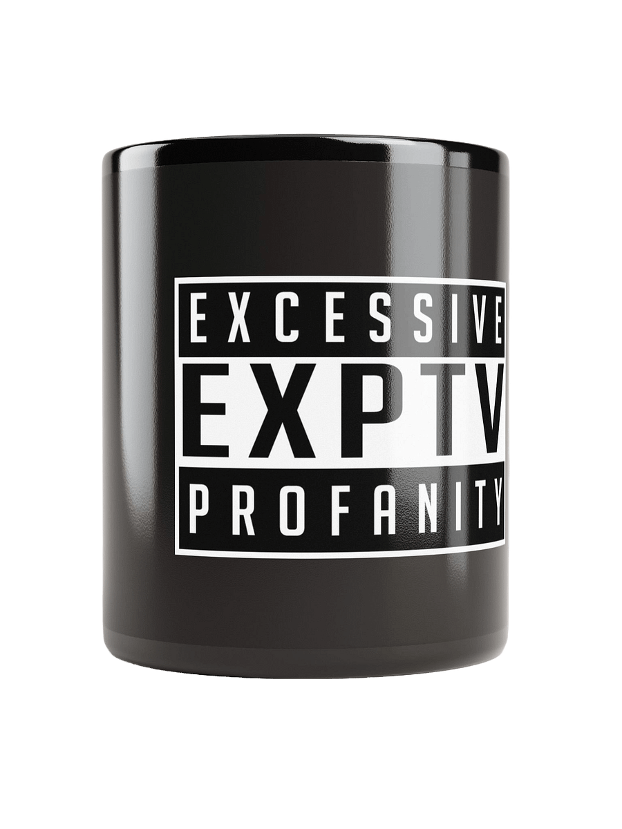 Classic EXPTV Mug V2 (Black) product image (2)