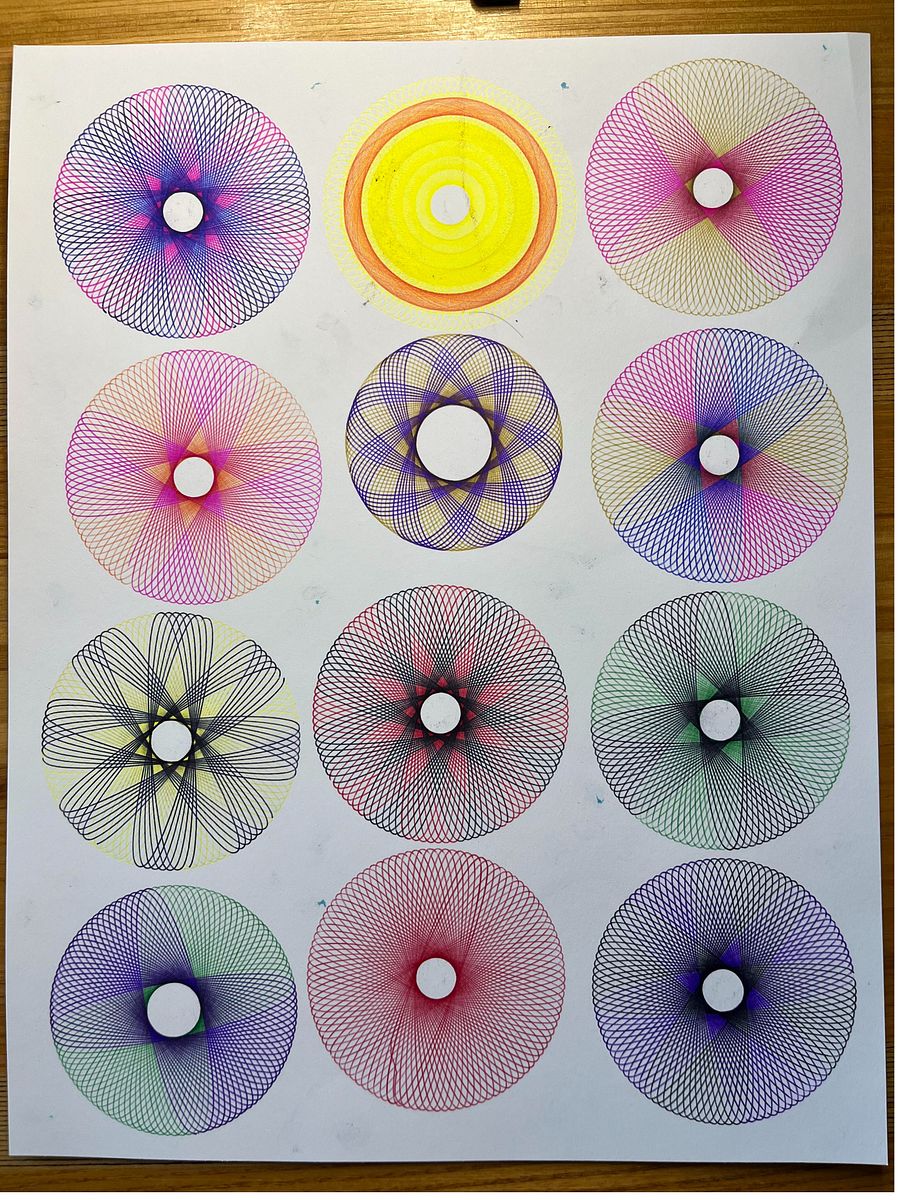 Mystery Spirograph art from Youtube Livestream product image (4)