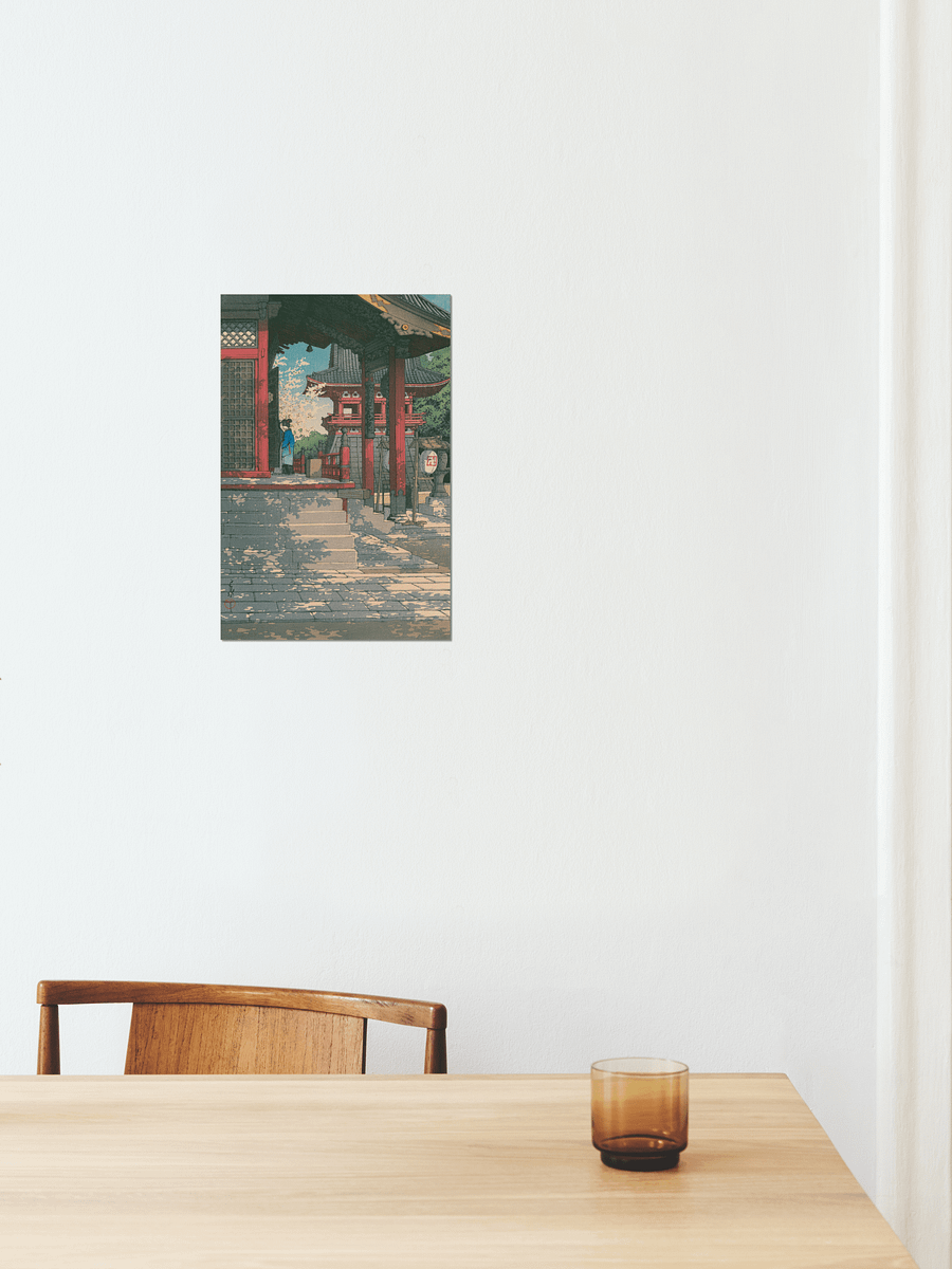 Fudo Temple in Meguro, Tokyo - Kawase Hasui product image (1)