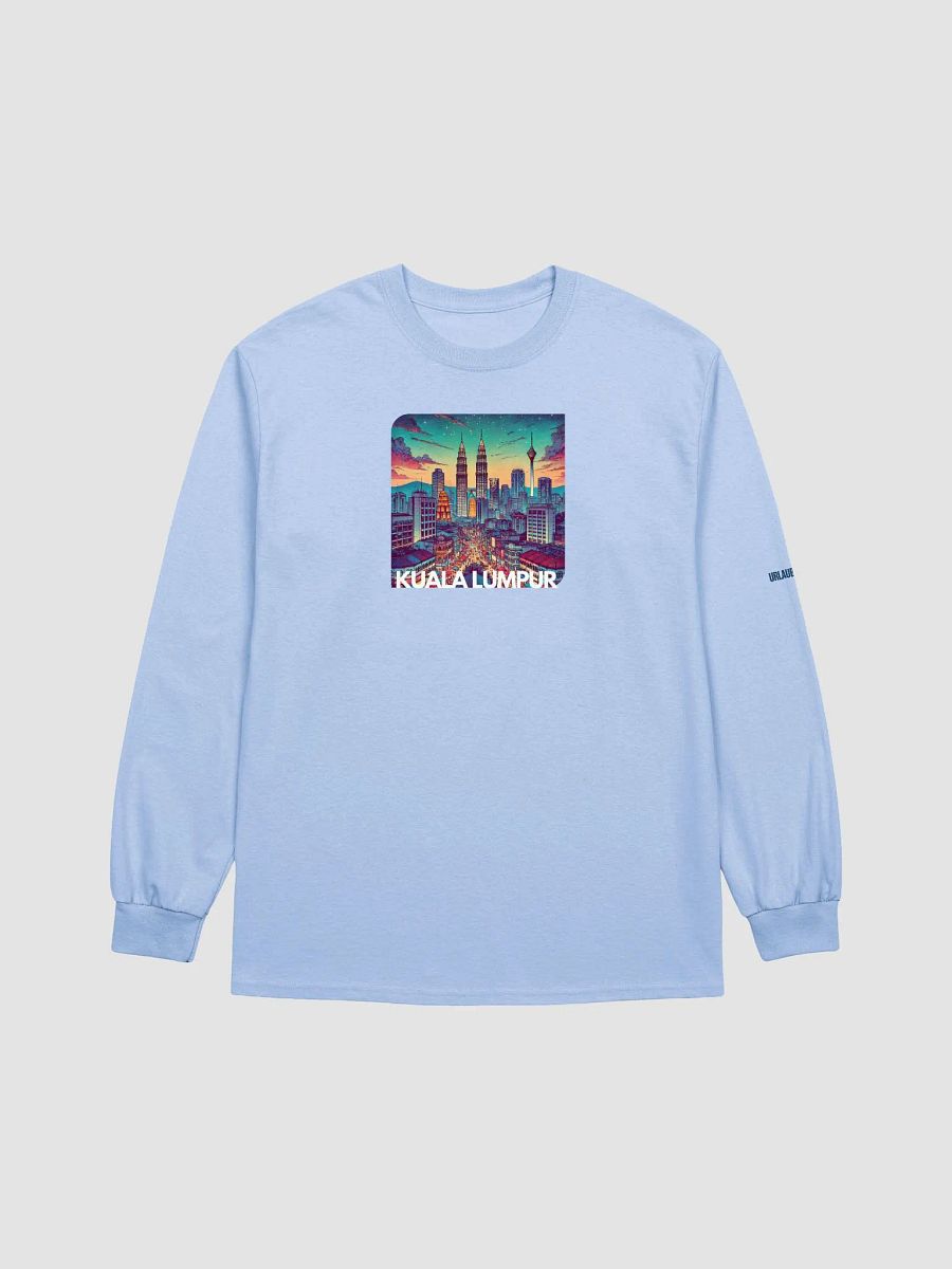 Gildan Ultra Cotton Long Sleeve T-Shirt | AI Kuala Lumpur city product image (2)