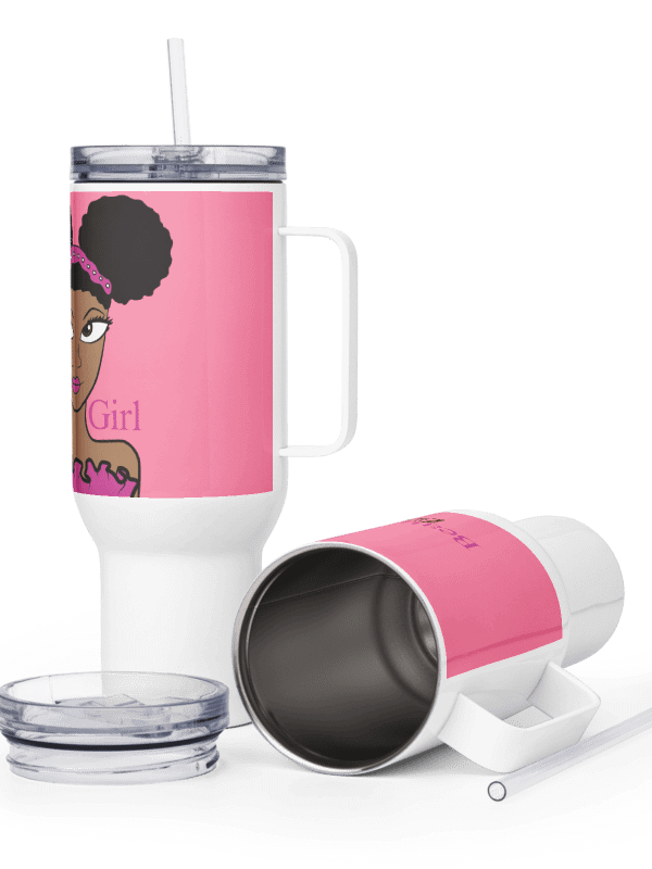 Beautiful Brown Girl Mocha Travel Mug product image (6)