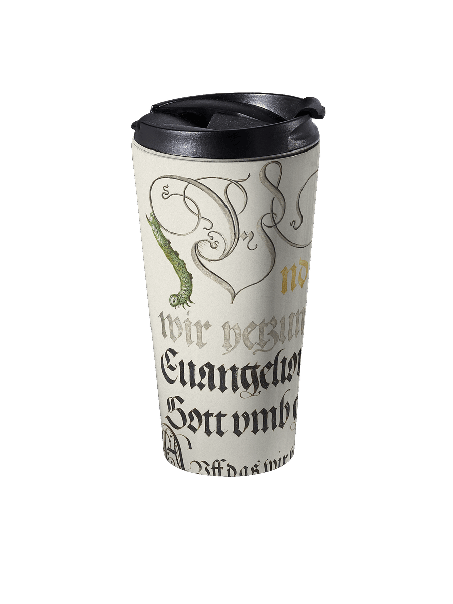 Calligraphic Moth. Stainless Mug product image (2)