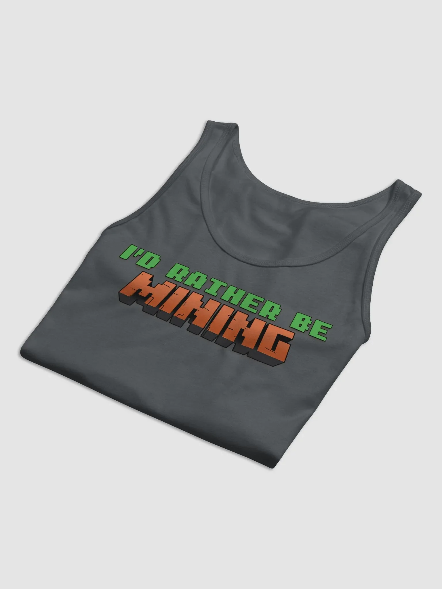 I'd Rather Be Mining Tank - Carrot Colours product image (49)