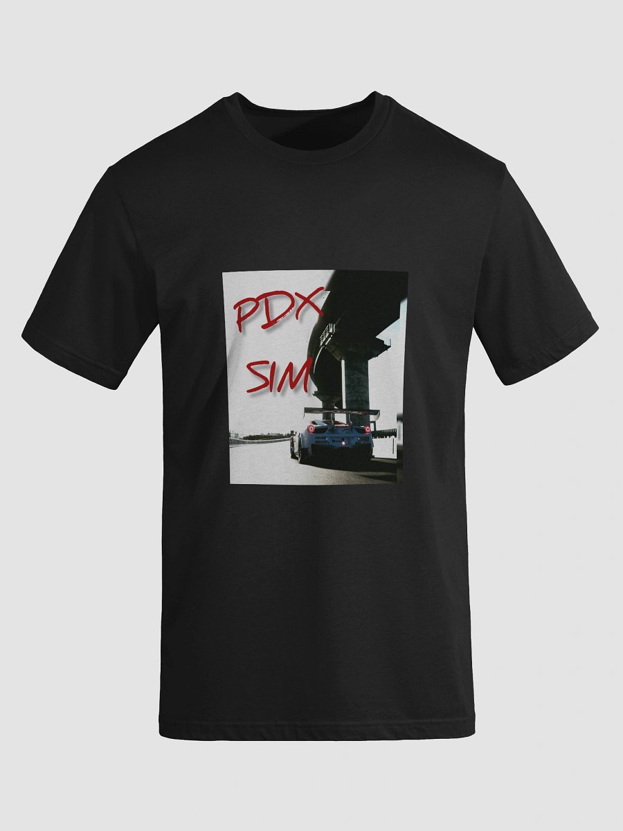 PDX SIM Racing T-shirt (GT 7 Scapes Collection) product image (1)