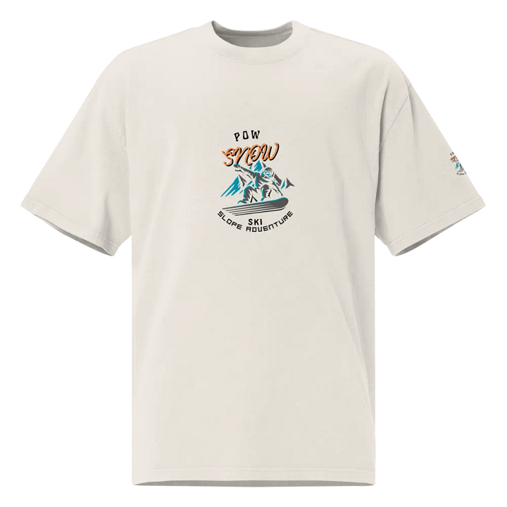 Snowbound Nostalgia Oversized Tee product image (3)
