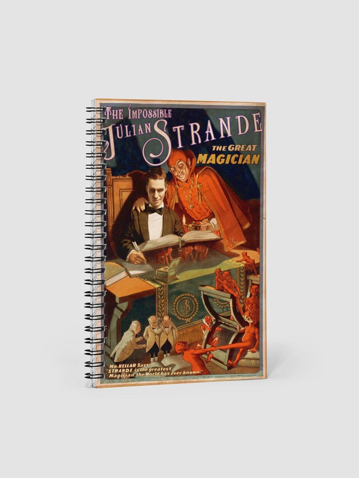 Julian Strande Poster Spiral Bound Notebook product image (1)