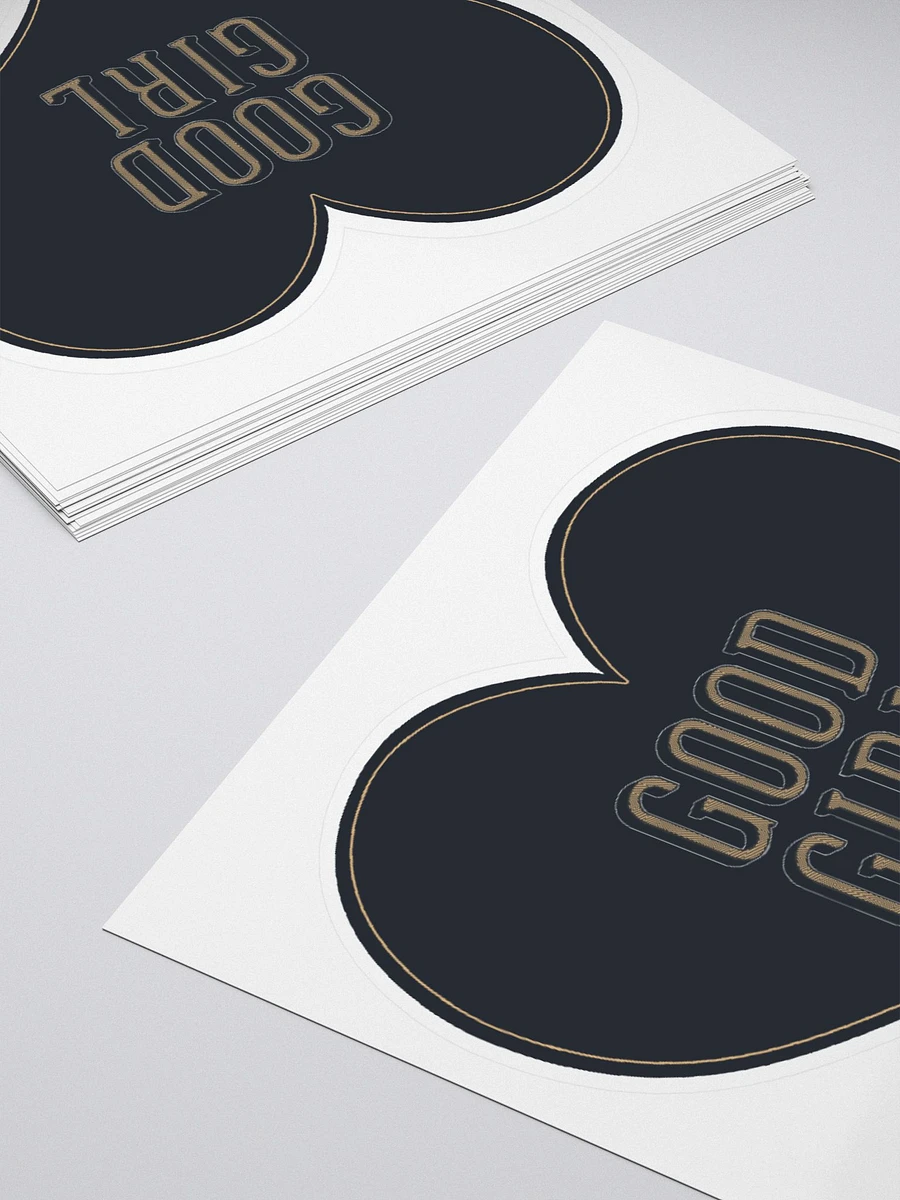 Good Girl Black Heart Sticker product image (4)