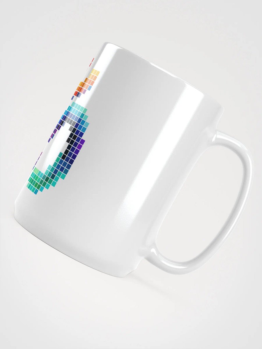 Pixelated Om Symbol Mug product image (4)