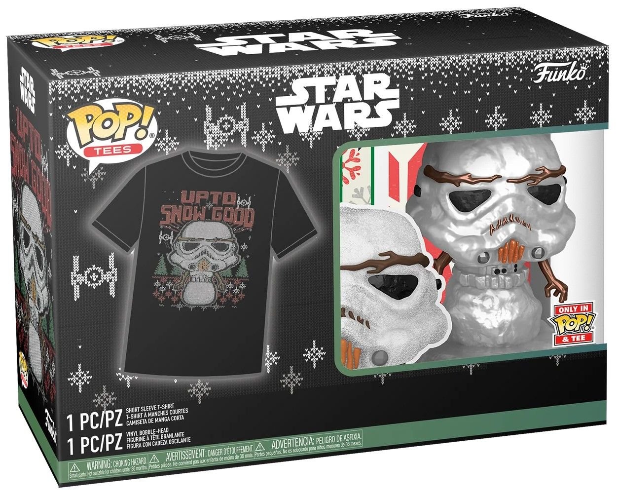 Set Funko POP! Collector's Box: Movies - Star Wars (Holiday Stormtrooper) (Metallic) product image (6)