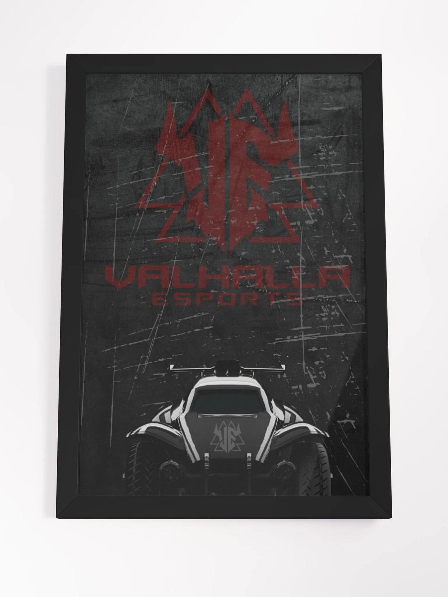 Valhalla Esports Red Logo Poster product image (24)
