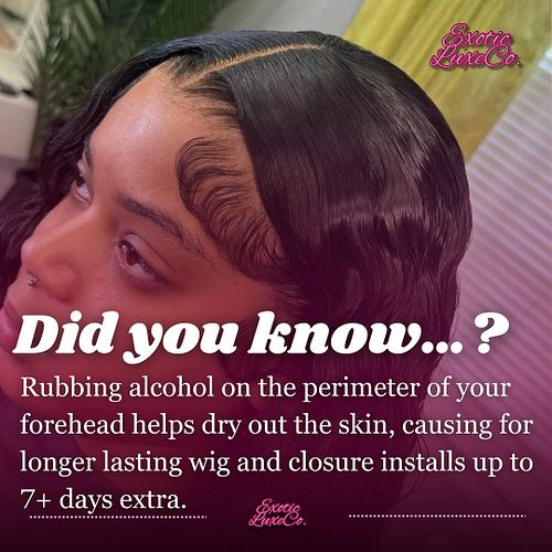 What a great fact 💕😍👏🏽 my wigs lasts for 6 days with this heat whew lol.
Get this look with ExoticLuxeCo’s LUXURY RAW HUMAN H...