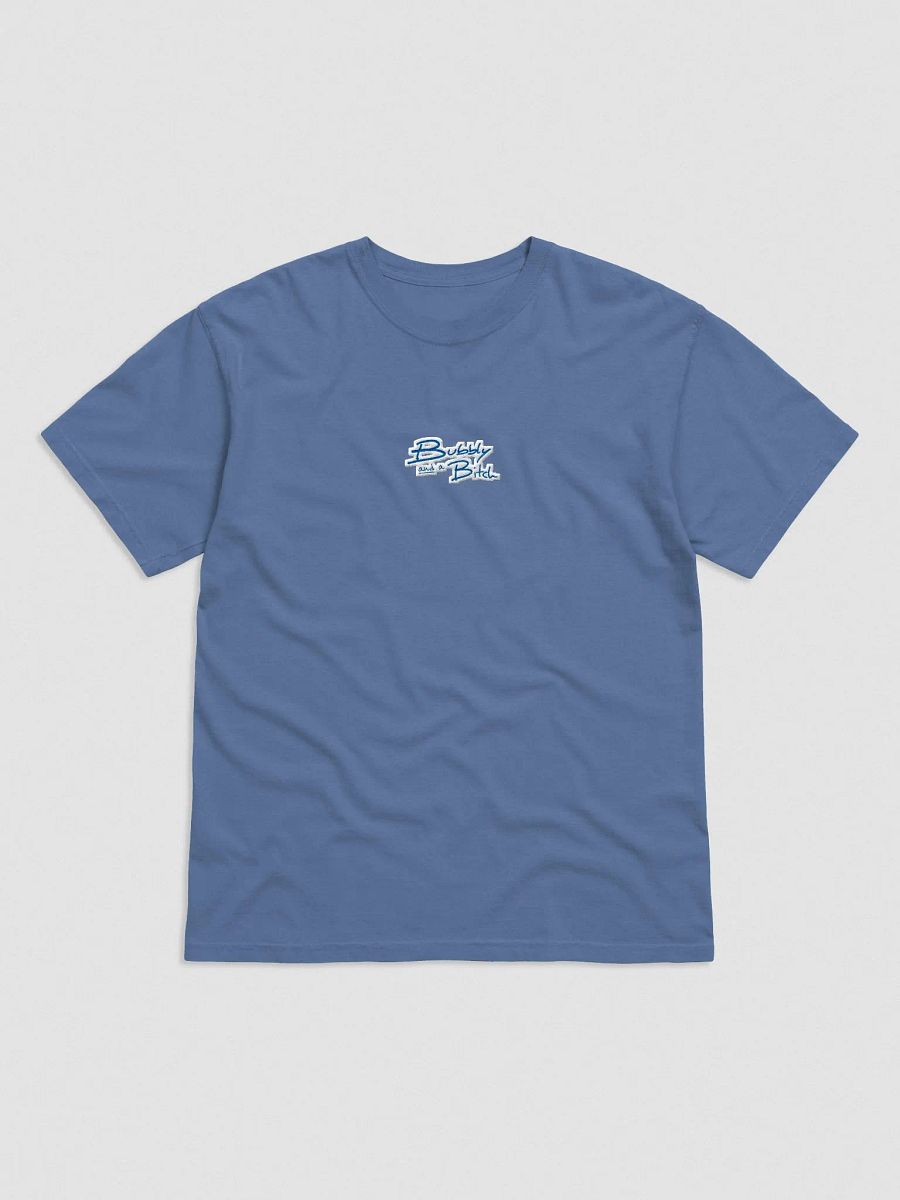 Bubbly and a B*tch embroidered garment-dyed tee (blue bubble design) product image (1)