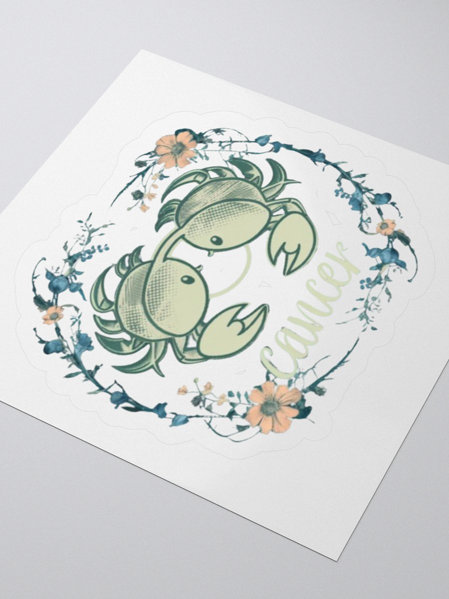 Cancer Zodiac Kiss-Cut Sticker product image (9)
