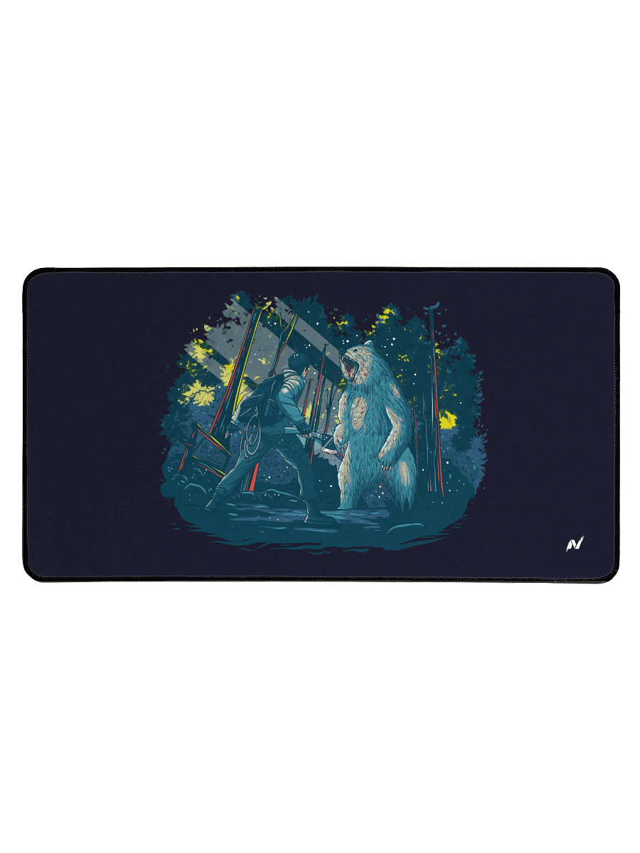 Bear Attack Desk Mat product image (1)