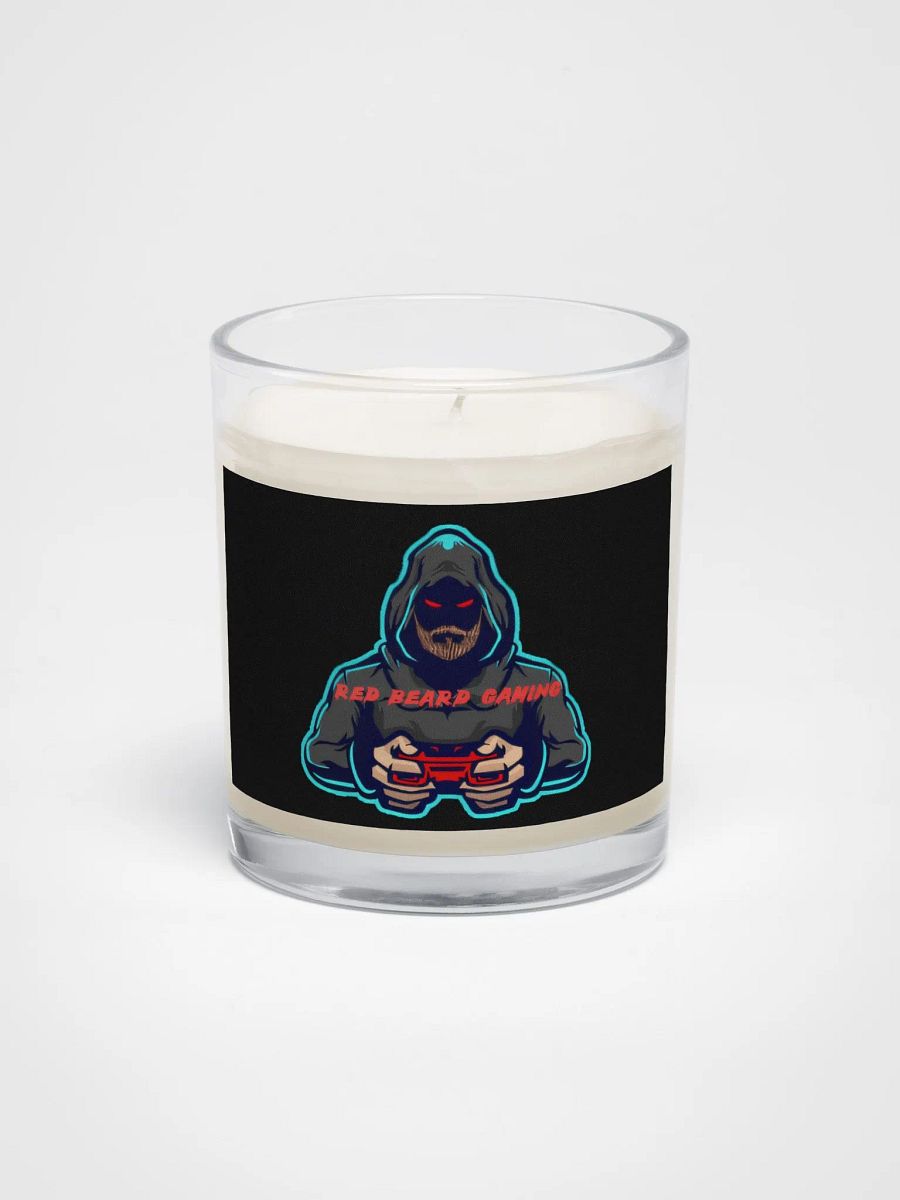 Red beard gaming candle product image (1)