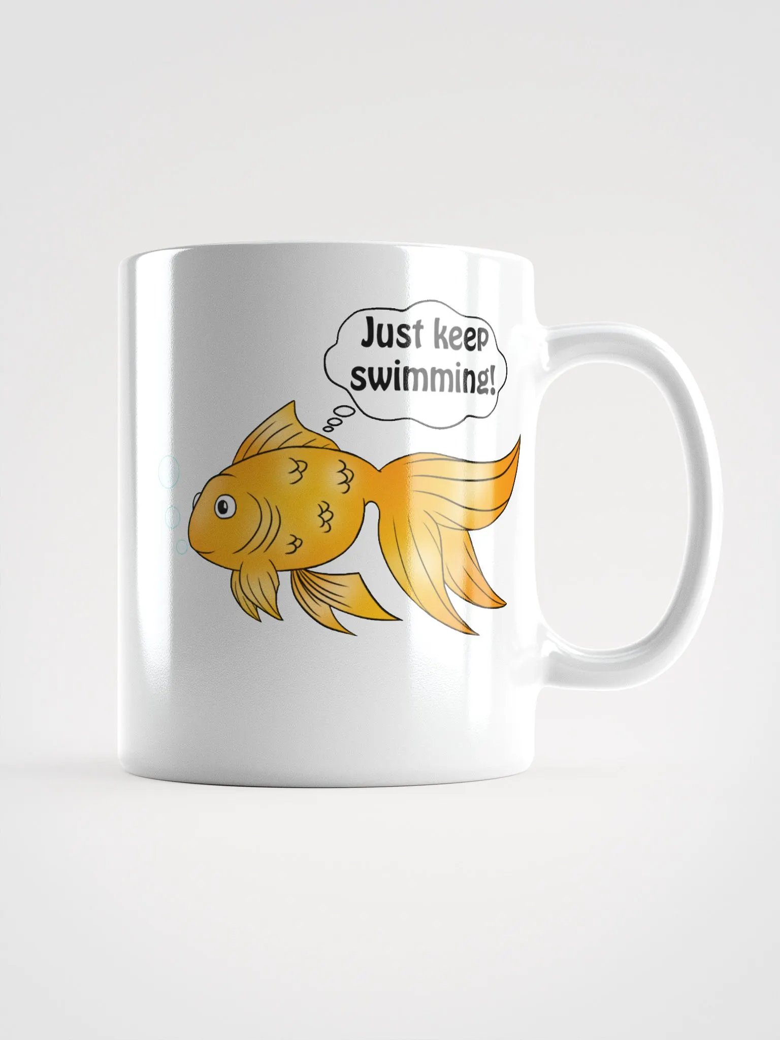 Goldfish White Glossy Mug product image (1)