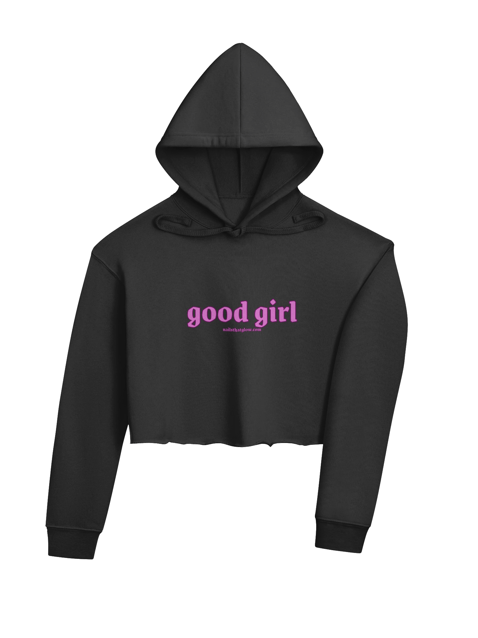 good girl crop hoddie product image (4)