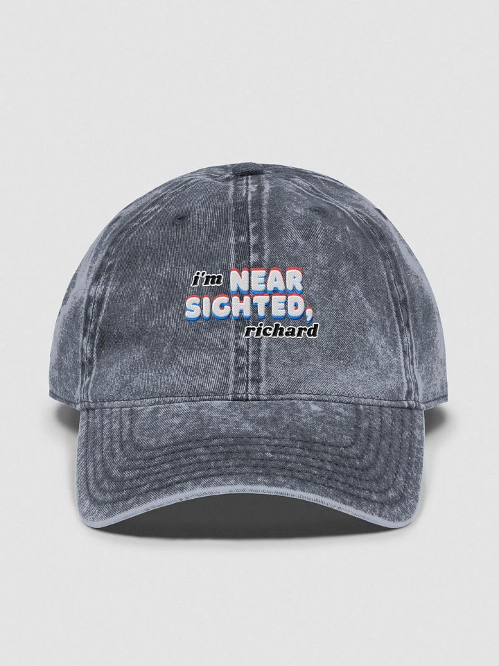 I'M NEARSIGHTED, RICHARD vintage wash dad hat product image (2)