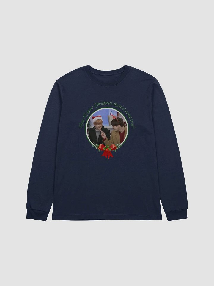 JiKook Christmas Desires long sleeve t-shirt product image (1)