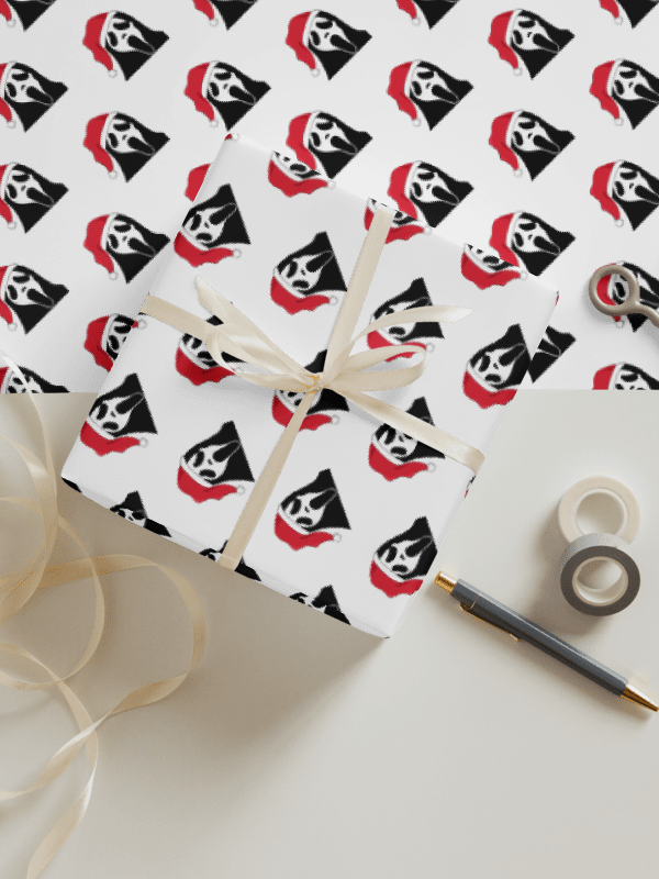 Santa Ghostie - Wrapping Paper Sheets (3) product image (1)