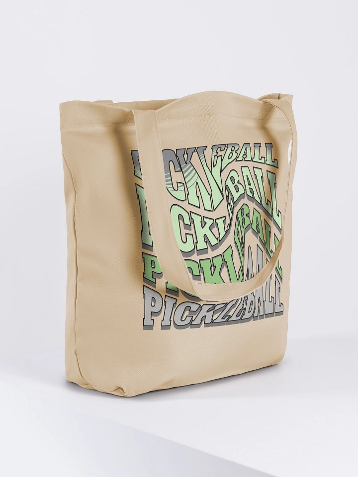 Swirl Pickleball Wave Eco Tote product image (4)