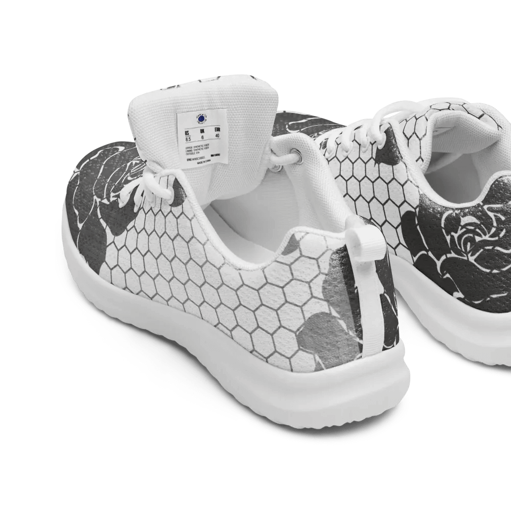 Floral Distortion Women's Athletic Shoes product image (5)