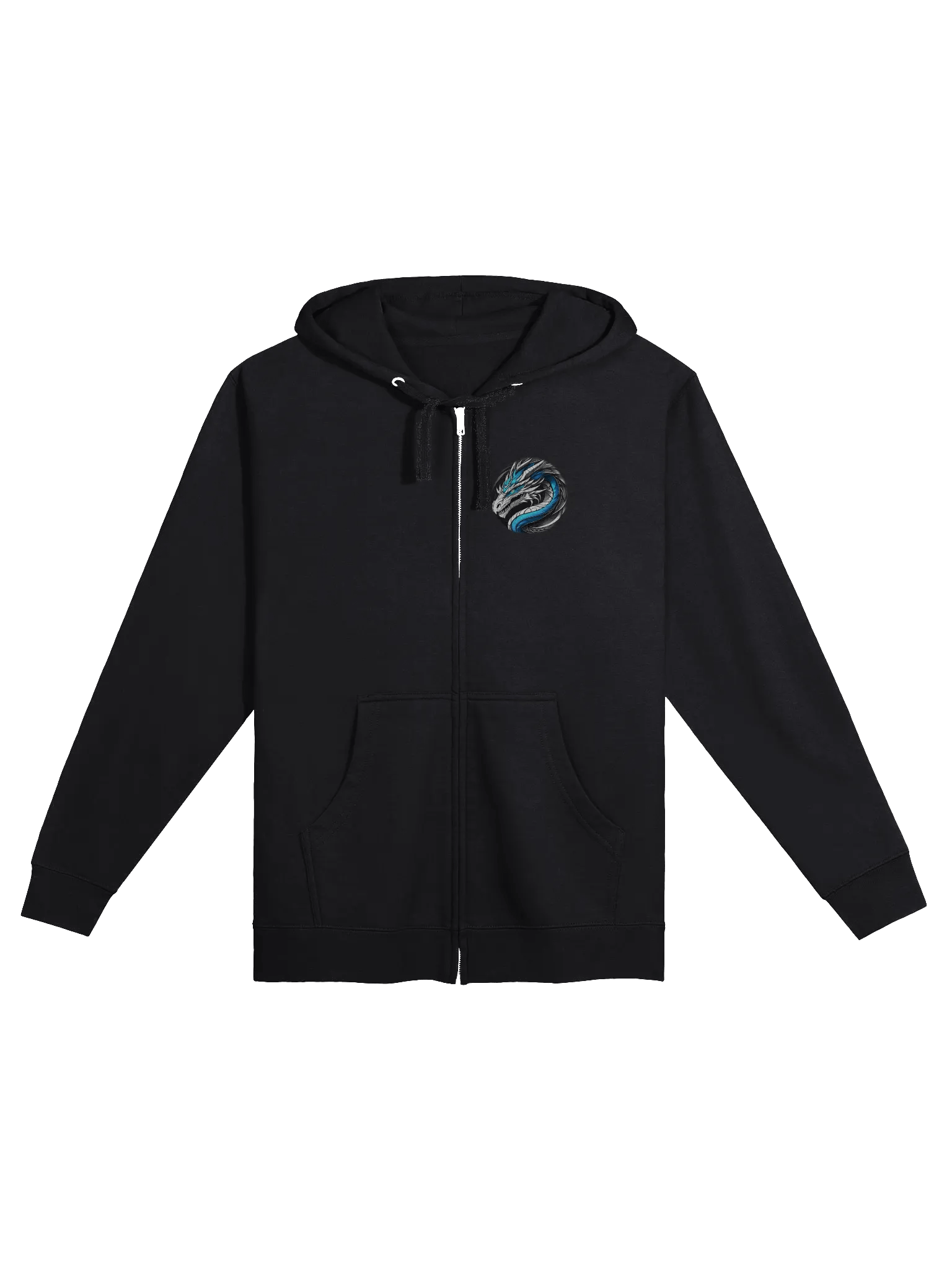 Mythical Dragon Fleece Zip-Up Hoodie product image (1)