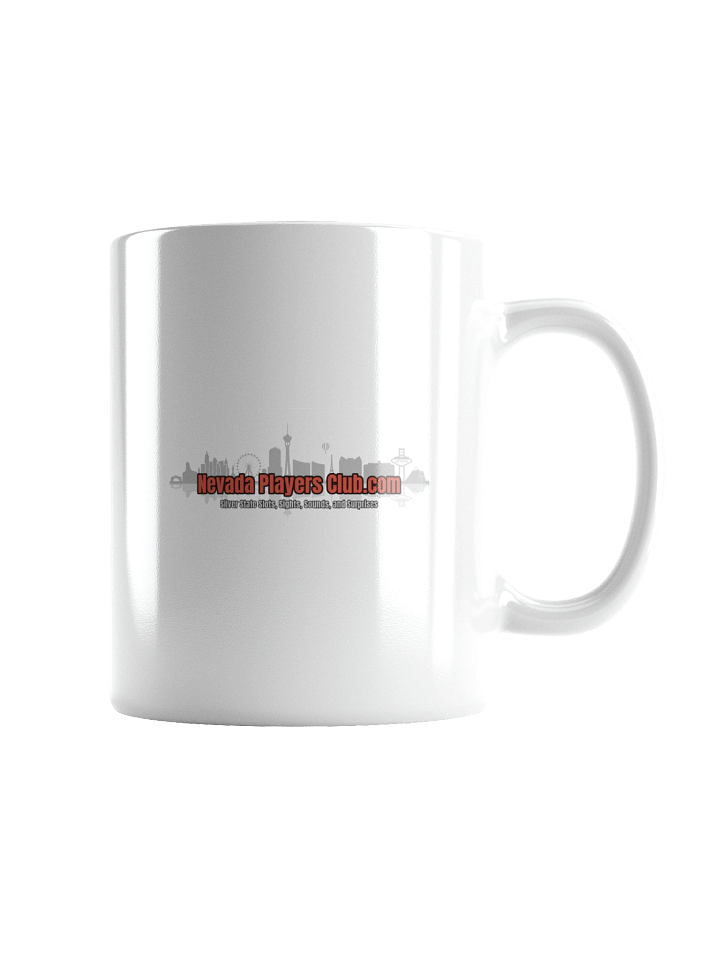 White Nevada Players Club Mug - Skyline Edition product image (6)