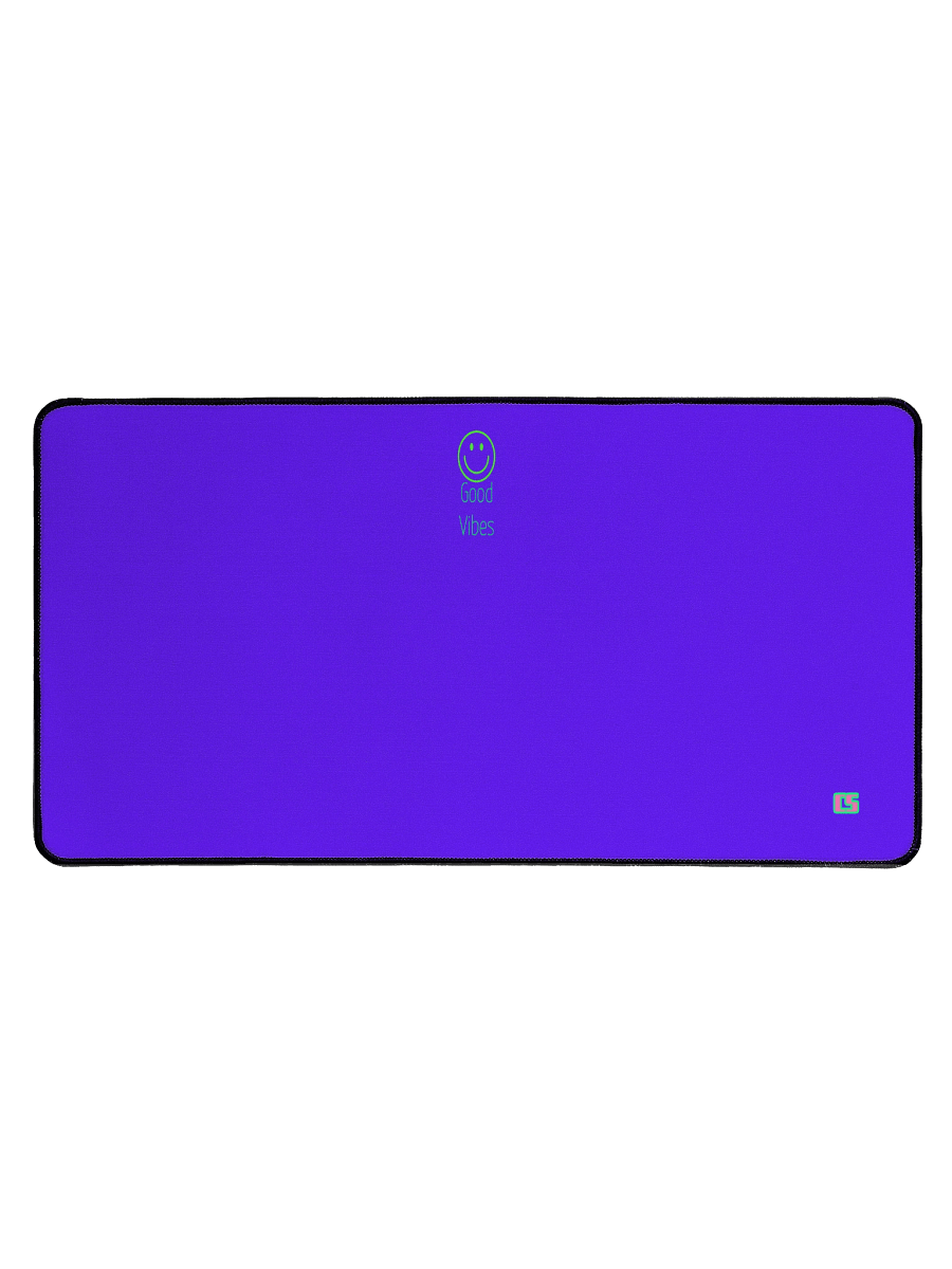CS Smiley Good Vibes 15.5" x 31.5" Desk Mat product image (1)