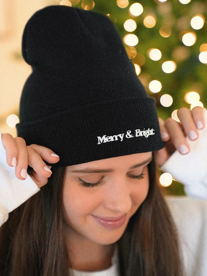 Merry & Bright Beanie product image (1)