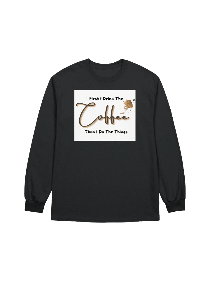 Coffee Long Sleeve Tee product image (1)