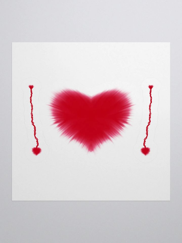 Chains Of Love Kiss Cut Stickers product image (4)